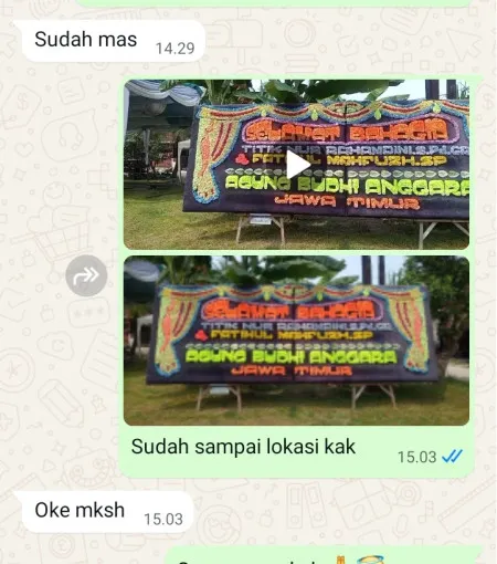 Pengiriman Papan Bunga Lebak Siliwangi Coblong