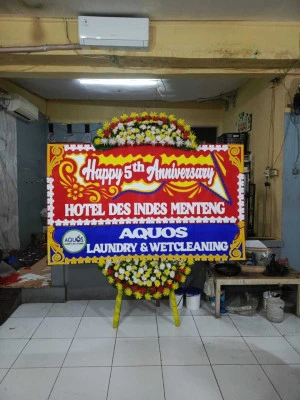 Papan Bunga di Lebak Siliwangi Coblong